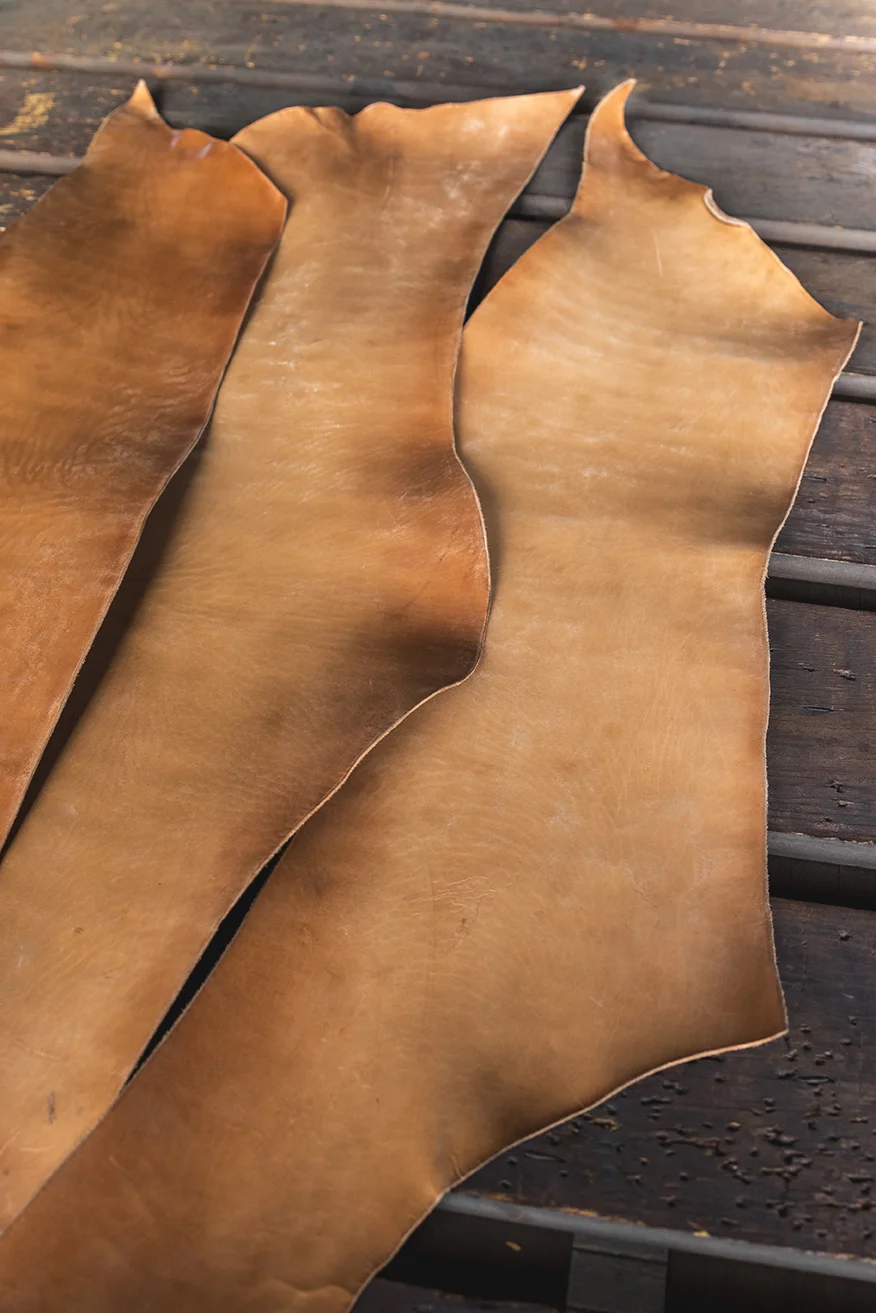 Russet Horsehide Strips Leather | Wholesale Leather | The